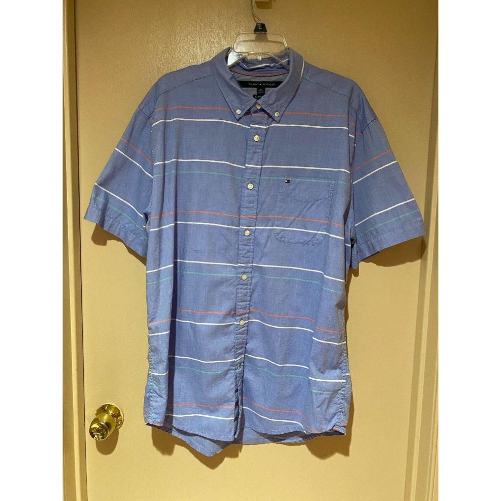 Tommy Hilfiger Men's Button Down Shirt, Size XL